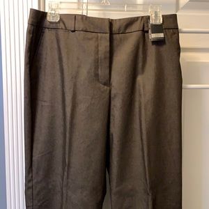 NY&Co dress pants, dark brown flare leg NWT